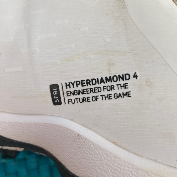 Nike Kids Softball Cleat Shoes Girls Size 13C - Picture 16 of 16